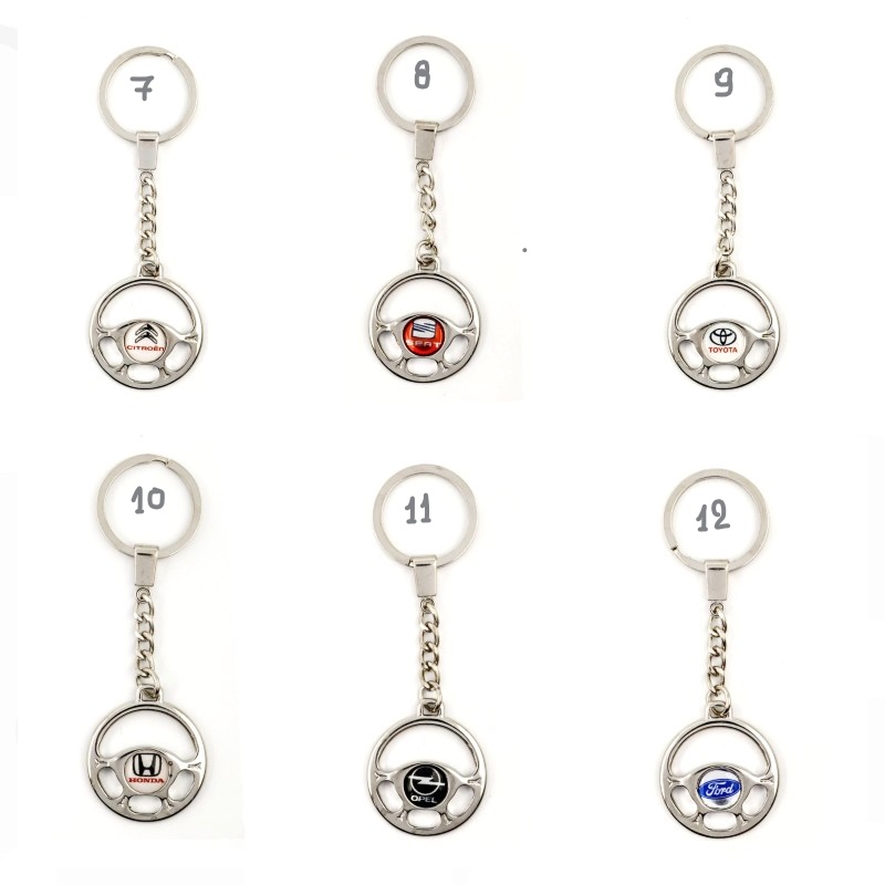 Μπρελόκ μεταλλικό αλυσίδας μάρκα αυτοκινήτου m-mprel-02