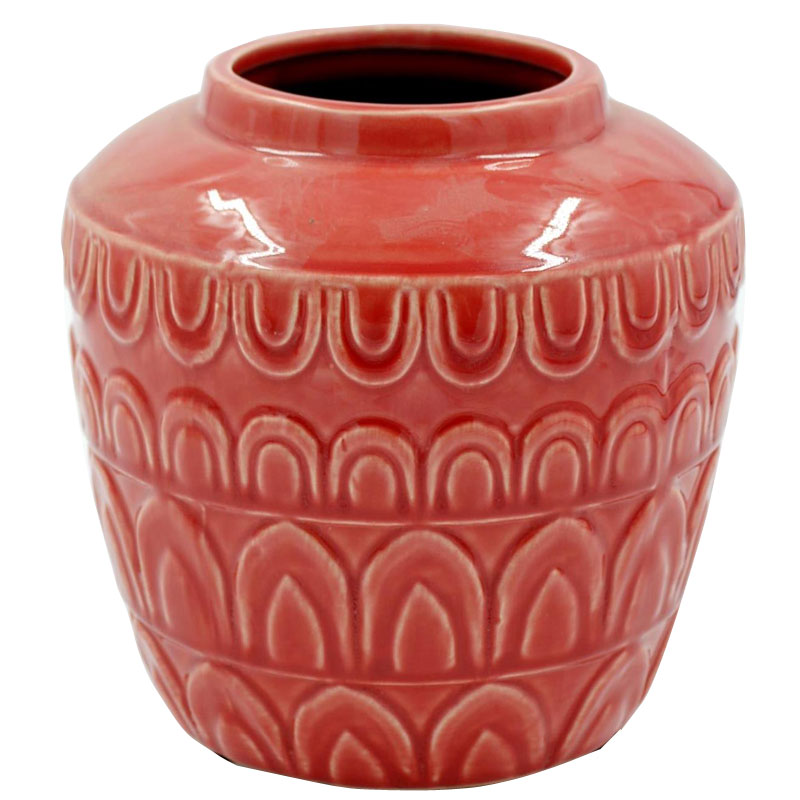 Βάζο κεραμικό με διακοσμητικό σχέδιο vaz-21