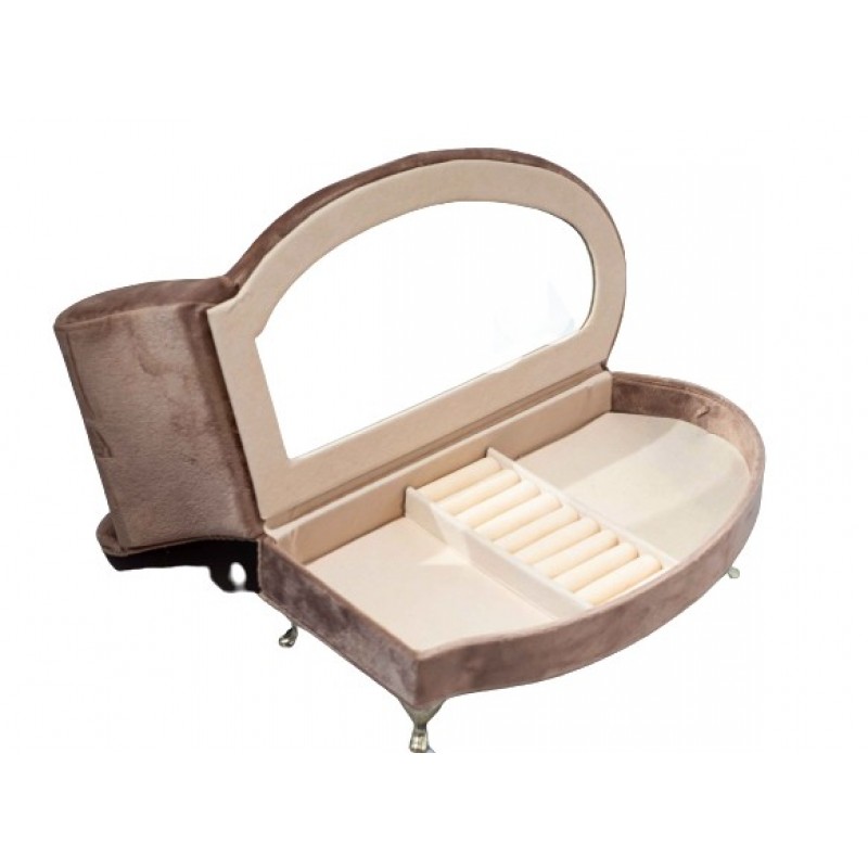 Διακοσμητικό μπιζουτιέρα βελούδο καναπές diak-15