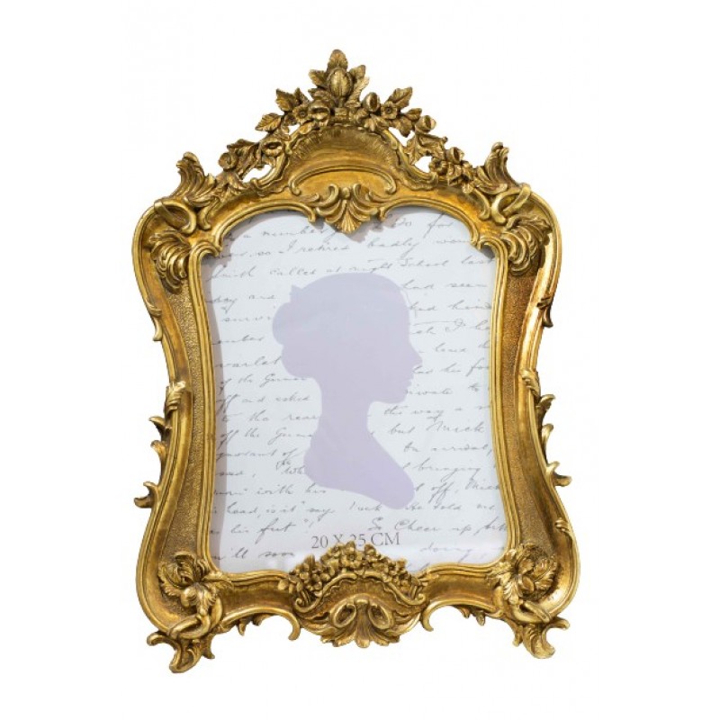 Κορνίζα vintage αντικέ χρώμα χρυσό korn-10