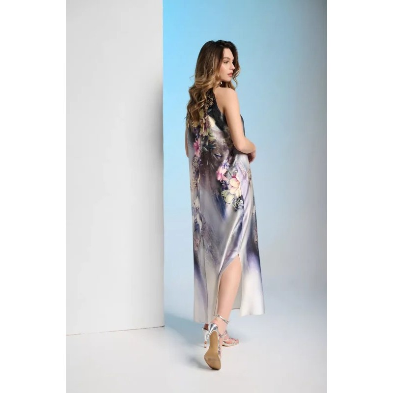 Φόρεμα εμπριμέ μάξι, w-for-32