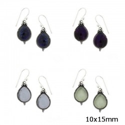 Σκουλαρίκια γυναικεία ασημένια 925 δάκρυ w-skoul-23