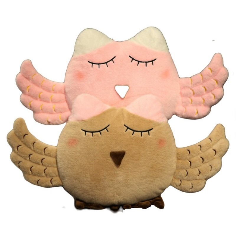 Παιδικό δώρο διακοσμητικό μαξιλαράκι κουκουβάγια βαμβακερό p-dor-20