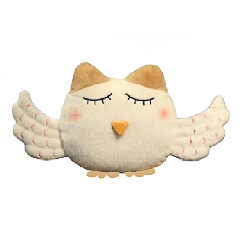 Παιδικό δώρο διακοσμητικό μαξιλαράκι κουκουβάγια βαμβακερό p-dor-20