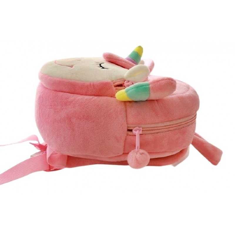 Τσάντα κορίτσι πλάτης μονόκερος υφασμάτινη g-tsant-33