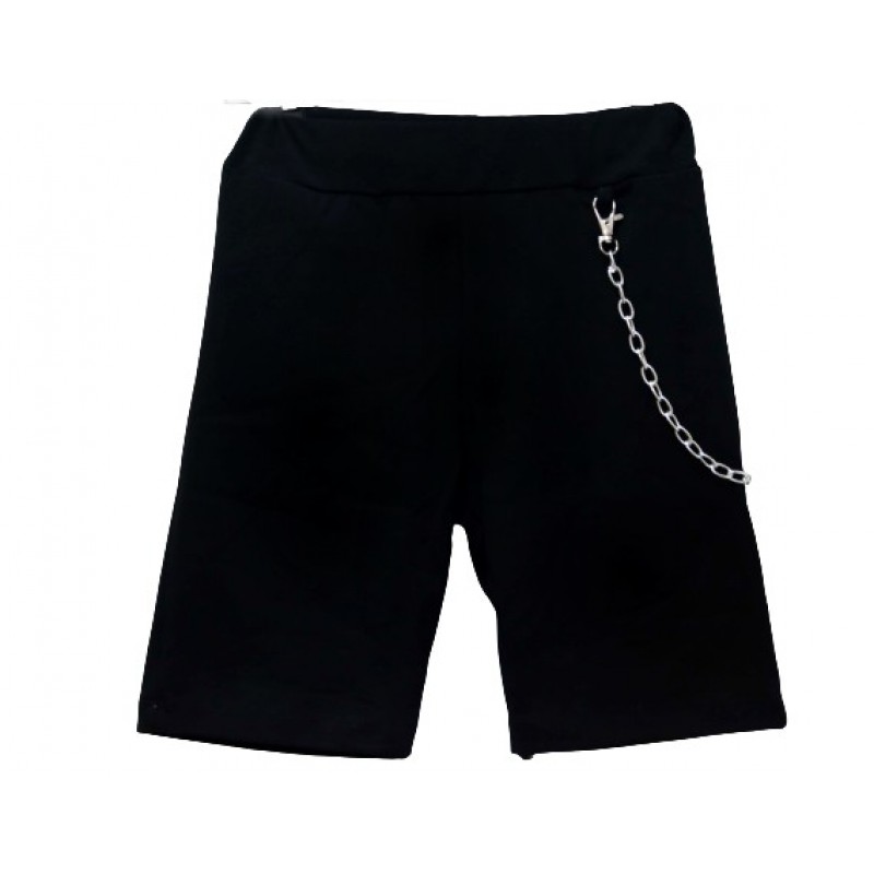 Σορτς αγόρι βερμούδα με λάστιχο μαύρη b-sorts-02