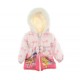 Μπουφάν παιδικό με κουκούλα ροζ g-bouf-05