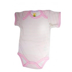 Εσώρουχο κορμάκι - φορμάκι κορίτσι βαμβακερό ροζ g-korm-06