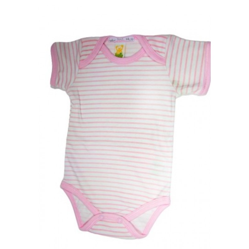 Εσώρουχο κορμάκι - φορμάκι κορίτσι βαμβακερό ροζ g-korm-06