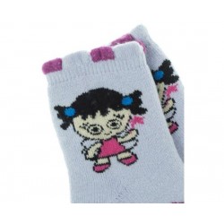 Κάλτσες παιδικές χοντρές μοβ g-kal-03