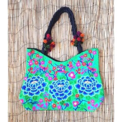 Τσάντα γυναικεία χειροποίητη boho style w-tsant-01