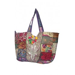 Τσάντα γυναικεία χειροποίητη patchwork w-tsant-12