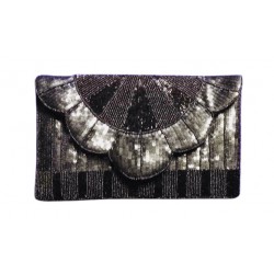 Τσάντα γυναικεία χειροποίητη κεντημένη χάντρες w-tsant-25