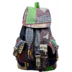 Τσάντα γυναικεία πλάτης patchwork w-tsant-45